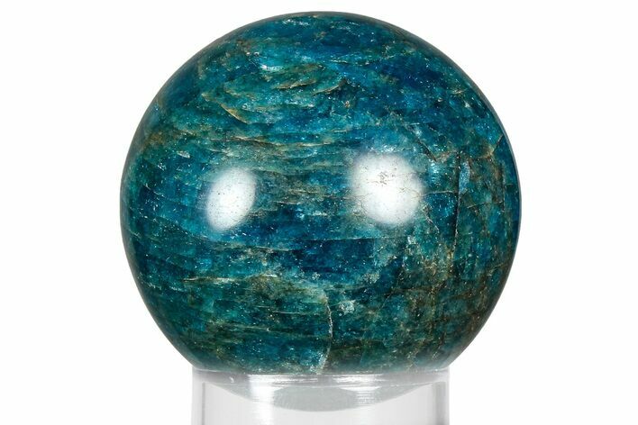 Bright Blue Apatite Sphere - Madagascar #367054